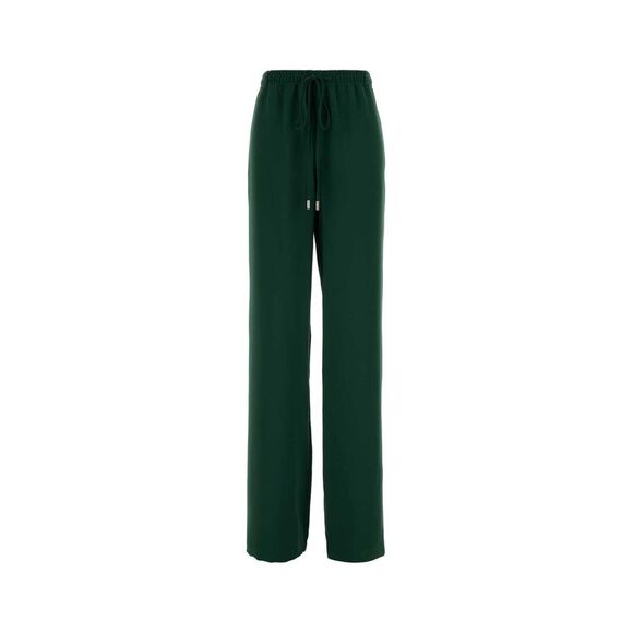 Ermanno Scervino Women Dark Green Polyester Pant
